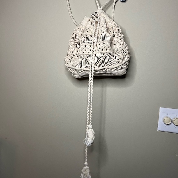 Macrame backpack - Picture 2 of 6